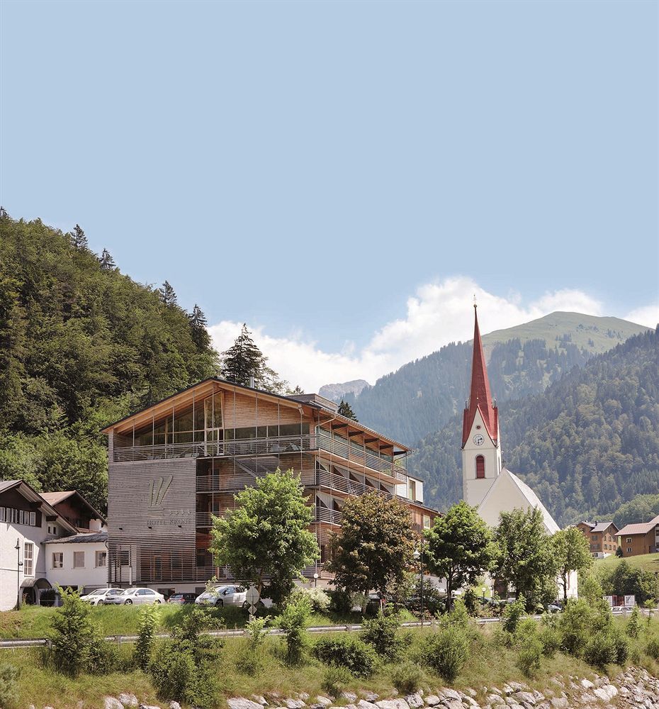 Hotel Krone In Au Au (Vorarlberg) Экстерьер фото